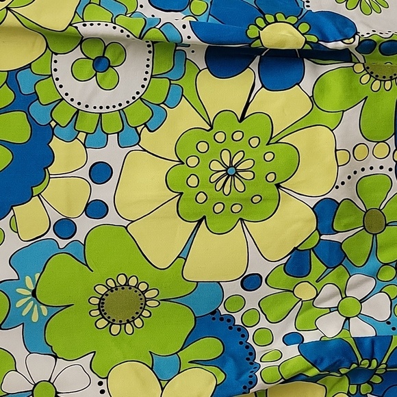 J W Treci Vintage Floral Sheath Dress Sz 10T. Cotton and Spandex. Womens - Picture 2 of 5